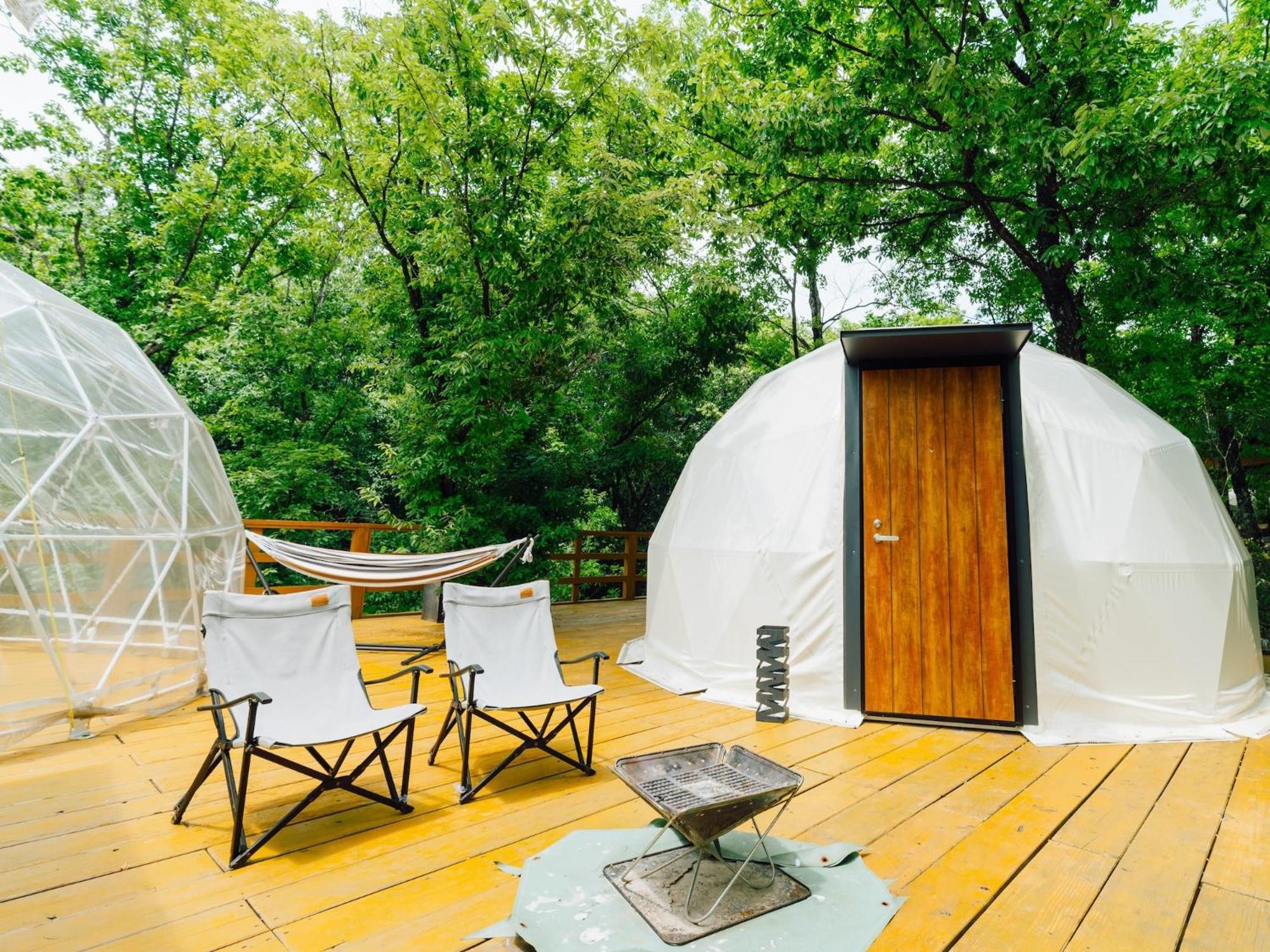 Yufuin Glamping Comorebi Exteriör bild