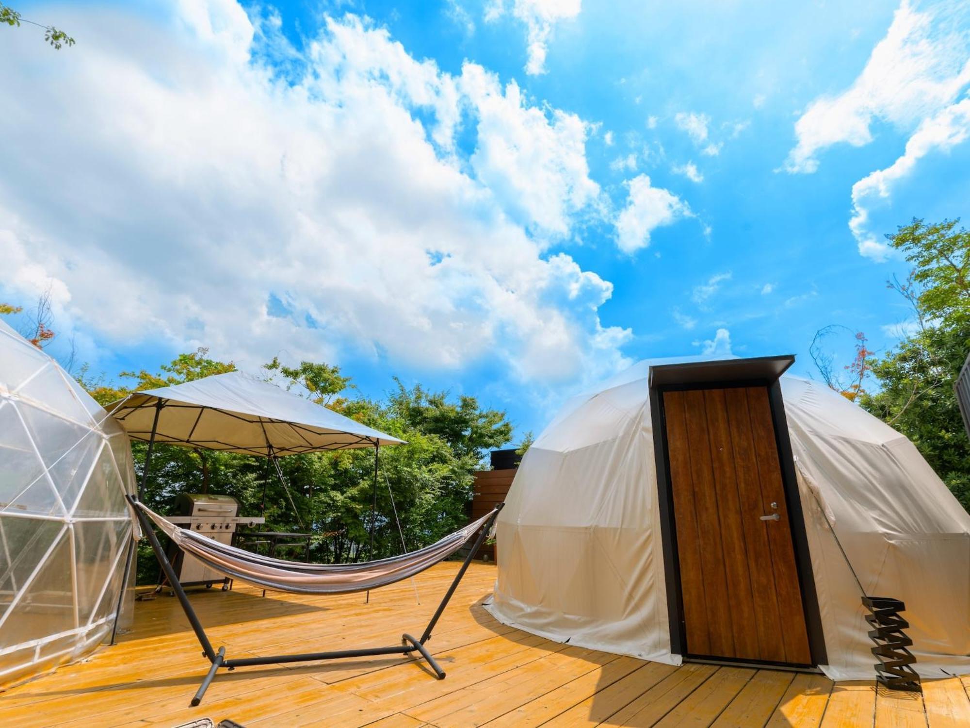 Yufuin Glamping Comorebi Exteriör bild